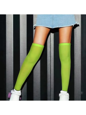 Sexy Green Fishnet Stockings