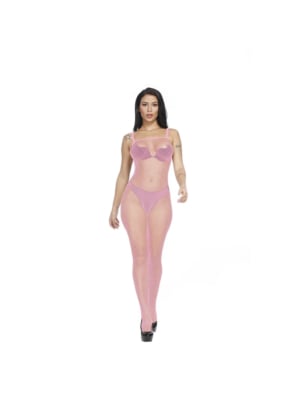 Fishnet Bodytockings Pink