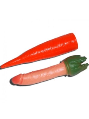 CARROT VEGETABLE REALISTIC DILDO