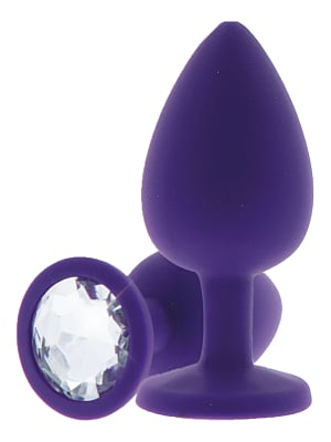 ToyJoy Anal Play Diamond Booty Jewel Medium - Purple