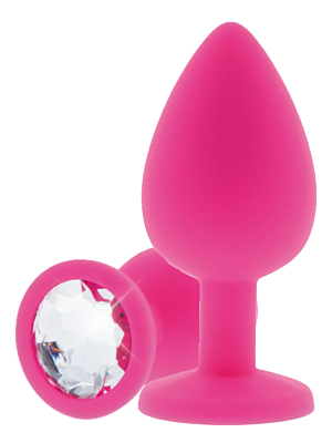 ToyJoy Anal Play Diamond Booty Jewel Medium - Pink