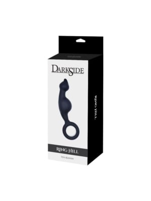 Πρωκτικό dildo με χαλύβδινο δακτύλιο Ring Hill