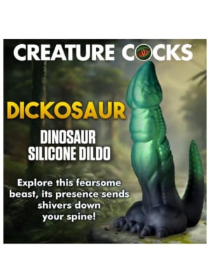 Dickosaur Dinosaur Silicone Dildo