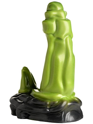 Orc Silicone Dildo Green Monster