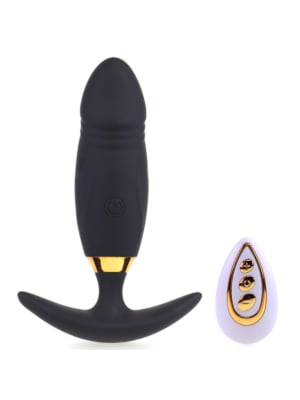 Dildo Vibrator Sex Anal Toy - Plug APP Smart Black