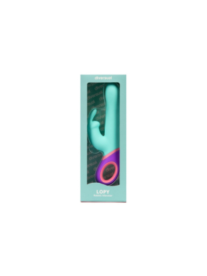 Diversual Rabbit Vibrator Lopy Rotator