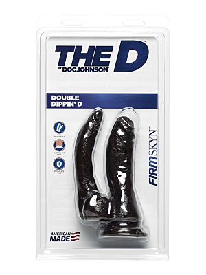 Doc Johnson Double Dippin' D - Double Realistic FIRMSKYN Dildo