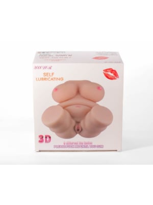 Double Hole 3D Masturbator V