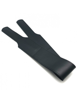 Double Real leather paddle - 42cm X 7,5cm