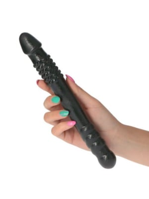 Toyz4lovers Double Phallus Twofold Dildo - Μαύρο Διπλό Ομοίωμα Πέους

