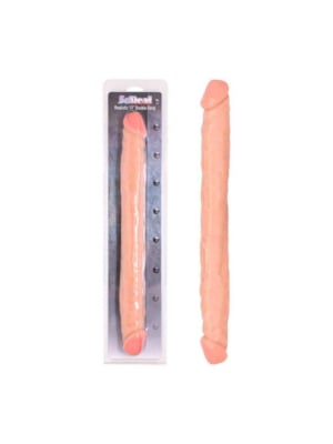 Διπλό Ομοίωμα Πέους Double Solid Jelly Dildo 30 cm - Seven Creations