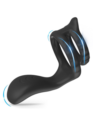 Double vibrating Cock Ring 10 modes – Intense Stimulation