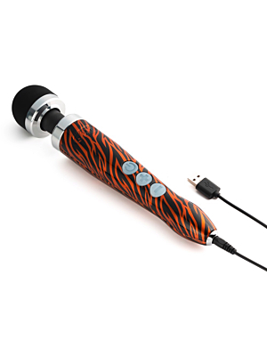 Doxy Die Cast 3R Reachargeable Massager - tiger