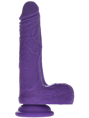 Ρεαλιστικό Ομοίωμα Πέους Hetty Color Changing  Liquid Silicone 18.5 cm - Μωβ