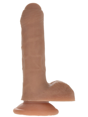 Ρεαλιστικό Ομοίωμα Πέους Lakin Uncut Double Silicone 17 cm 