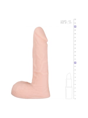 Πέος σε χάλαση Fleshlight Limpy Dick Skin Colour - Large TPE/TPR