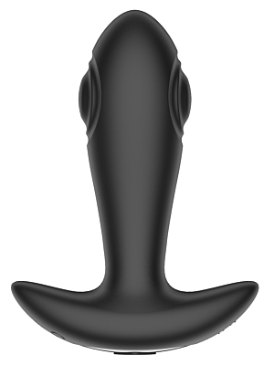 Dual tapping Vibrating anal plug