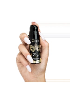 Dual Vibe! Kissable Liquid Vibrator - Pina Colada - 15 ml