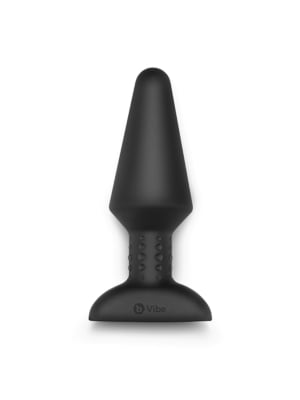 B-vibe - Rimming Remote Control Plug XL Black