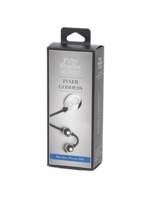 FIFTY SHADES OF GREY INNER GODDESS MINI SILVER PLEASURE BALLS 85G