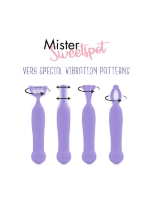 Purple clit shaker Feelztoys Mister Sweetspot