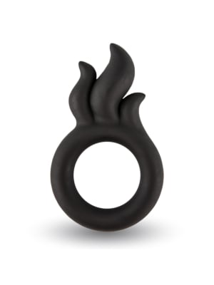 VELV'OR - ROOSTER HAWK FLAMING CREST COCK RING
