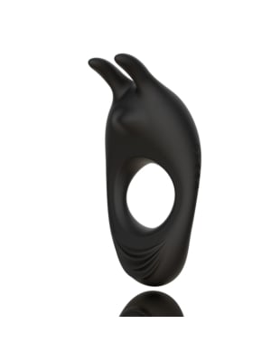 FeelzToys - Zeus Dual Vibe Cock Ring Black