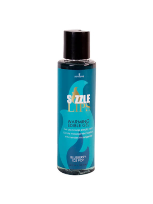 Sensuva - Sizzle Lips Warming Edible Gel Blueberry Ice Pop 125 ml	