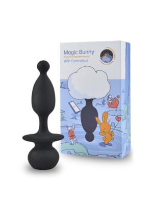 Magic Motion Bunny Butt Plug - Δονούμενη Πρωκτική Σφήνα με Ουρά Λαγουδάκι (Έλεγχος Μέσω Smartphone App)