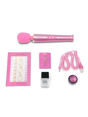 Le Wand All That Glimmers  - Επαναφορτιζόμενος Δονητής Μασάζ Wand Massager (Ροζ)