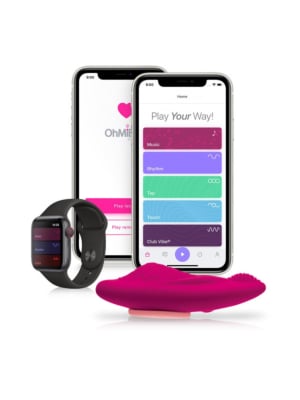 OhMiBod - Foxy Bluetooth App-Controlled Wearable Panty Vibrator