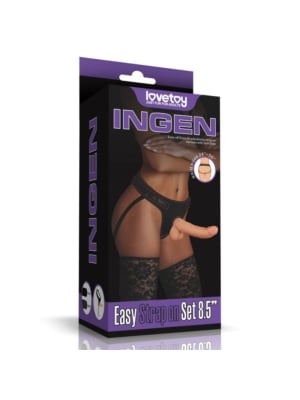 Lovetoy Easy Strap-On Set 21,5 cm