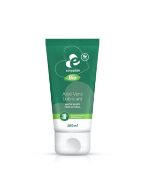 EasyGlide - Bio & Natural Water Based Aloë vera Lubricant - 100 ml