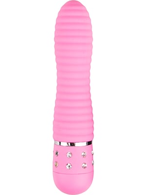 Easytoys Mini Vibrator Ribbed - Pink