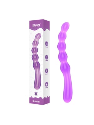 Jelly Stimulation Anal Plug Purple