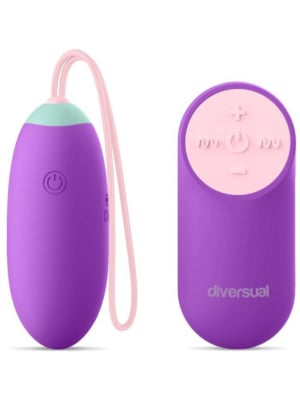 Vibrating Eggo Purple Remote