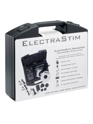 Συσκευή Ηλεκτροδιέγερσης ElectraStim Sensavox High Spec Black Μαύρο