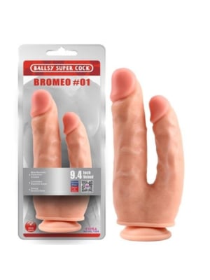 Bromeo Double Dildo Flesh