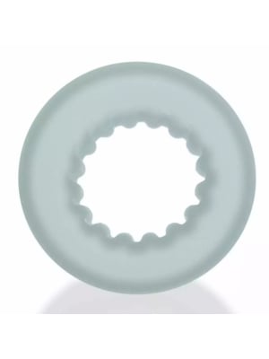 Axis - Inner Ribbed Griphold Cockring - Clear Ice