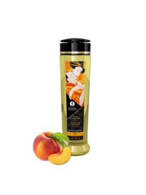 Λάδι για Ερωτικό Μασάζ Shunga Peach 240 ml - Massage Oil - Διεγερτικό Gel