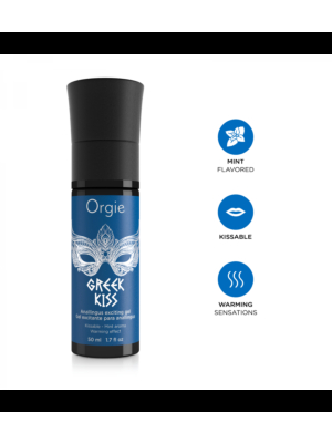 Διεγερτικό Τζελ πρωκτού Orgie Greek Kiss 50ml – Sensual Greek Pleasure