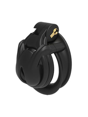 Κλουβί Πέους Evo S 4 x 3.5 cm - Μαύρο