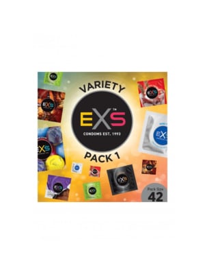 Variety Pack Condoms 1pcs
