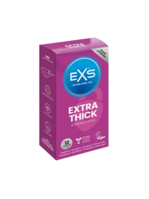 EXS Extra Thick Condoms 12pcs