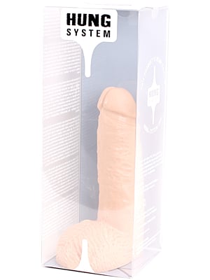 Ρεαλιστικό Ομοίωμα Πέους Hung System Cesar 19 cm - Flesh