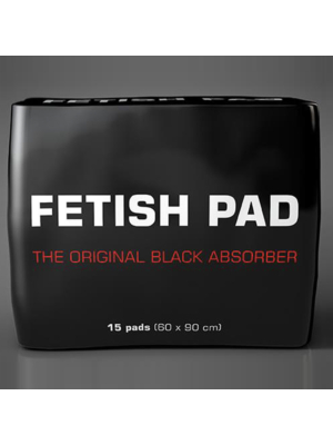 Fetish Pad - The Original Black Absorber 15-Pack 60x90 cm