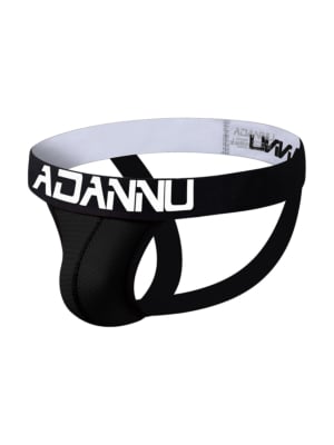 Mesh Jockstrap Underwear Black