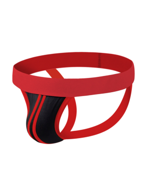 Bikini Men Tip Suspensor Red/Black XL