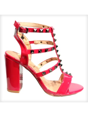 Sexy Fetish Heels Red-39