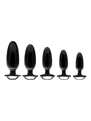 Finger Grip Plug Starter Kit (Plug 1, 2 and 3) - Black